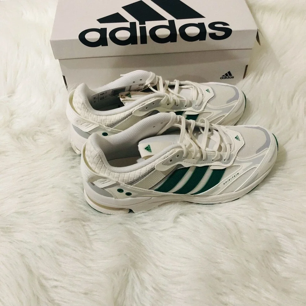 Adidas Spiritain 2000 Mens 8.5‎ Womens 9.5 White Green Running Shoes GZ9582 NEW
